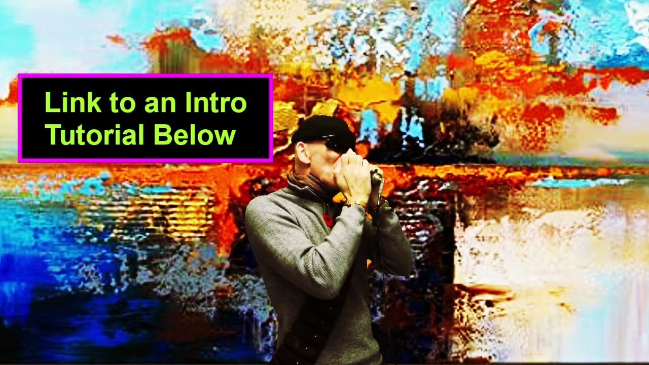 'The Thrill Is one' (BB King ) Harmonica  Working out from a figure