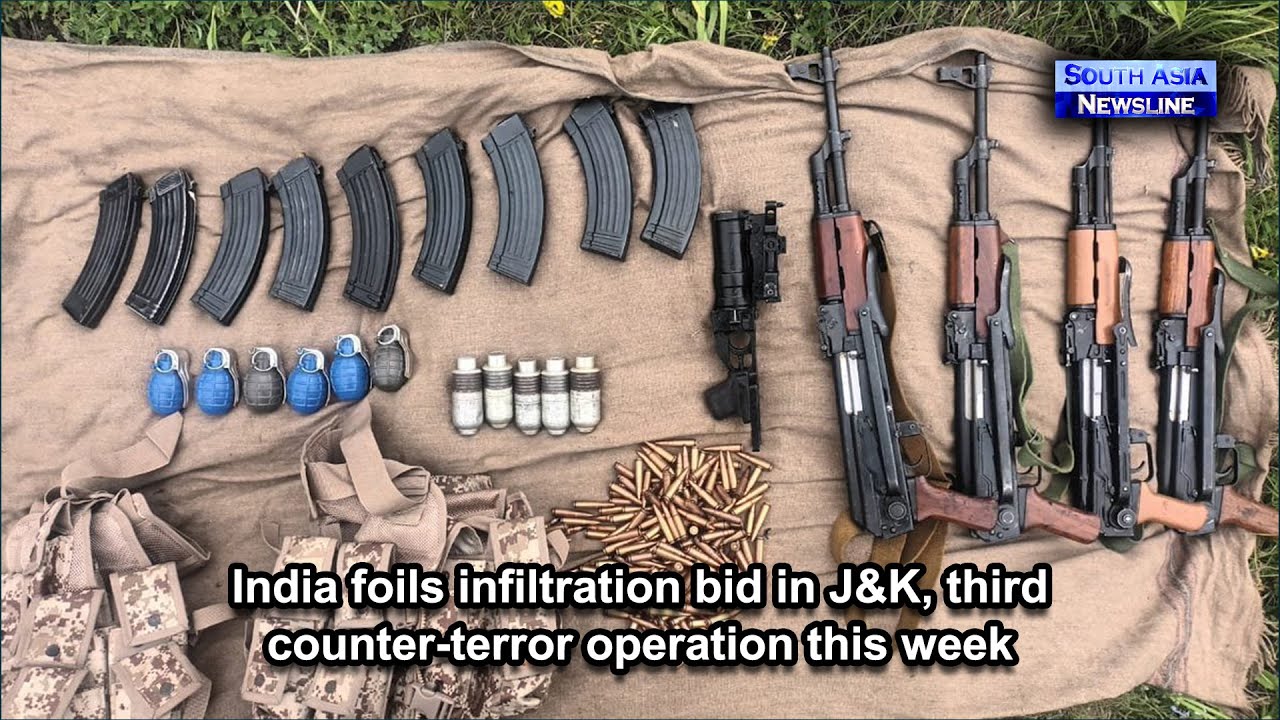 India foils infiltration bid in J&K, third counter-terror operation this week