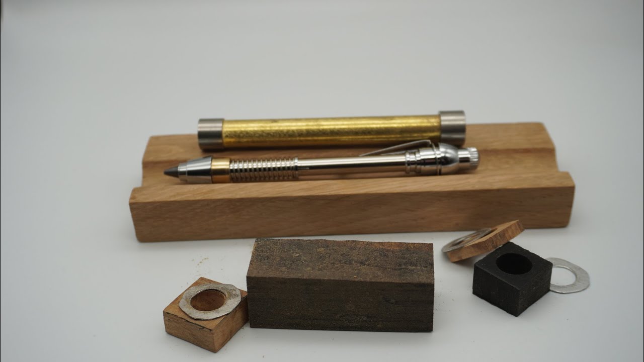 Matitone da falegname, Bocote, Ebano, Ulivo.
