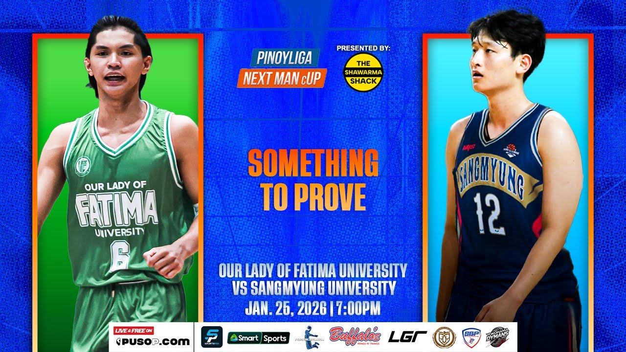 PINOYLIGA NEXT MAN CUP S4 | OLFU VS SANGMYUNG UNIVERSITY