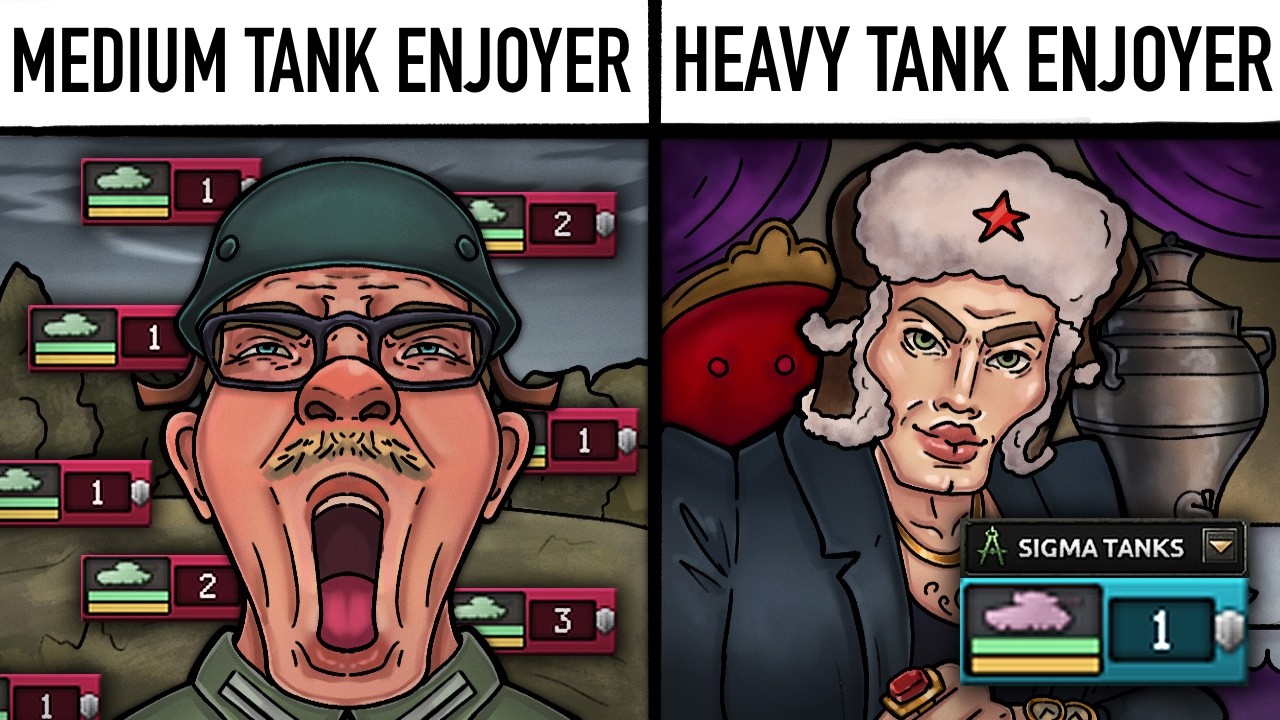 I'm a Certified Heavy Tank Enjoyer