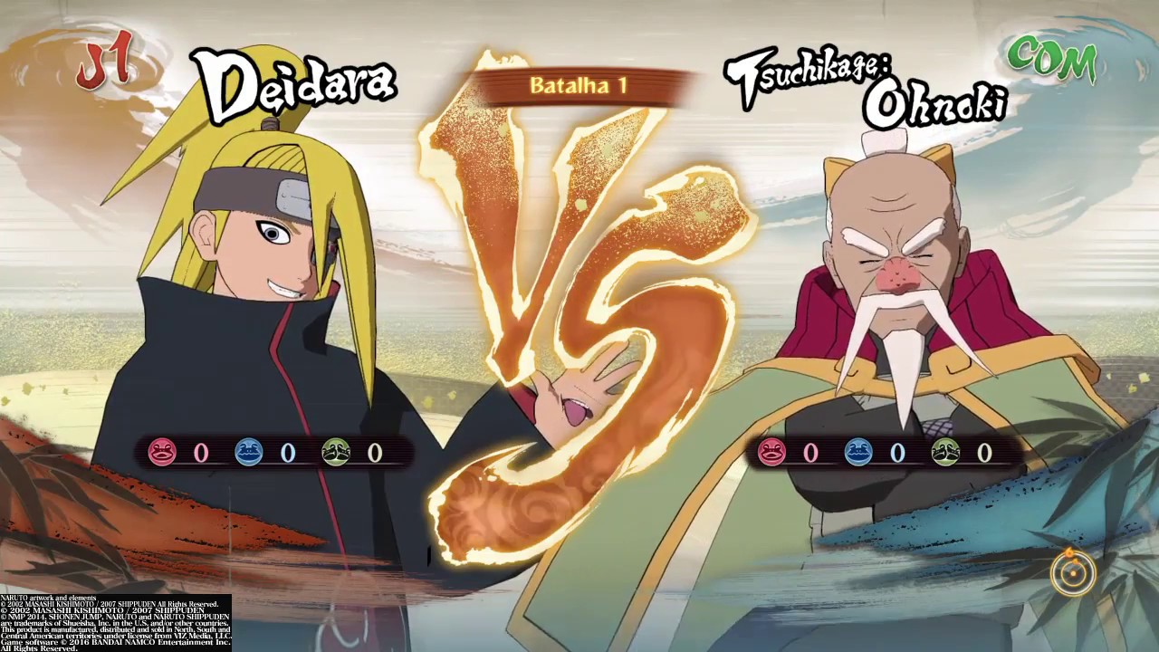 Naruto Shippuden Storm 4 : Deidara VS Onoki