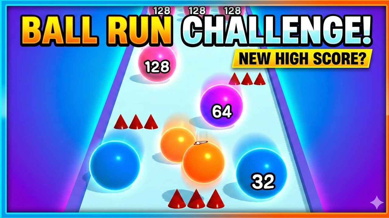 BALL RUN 2048 ⛳🎖️⛳