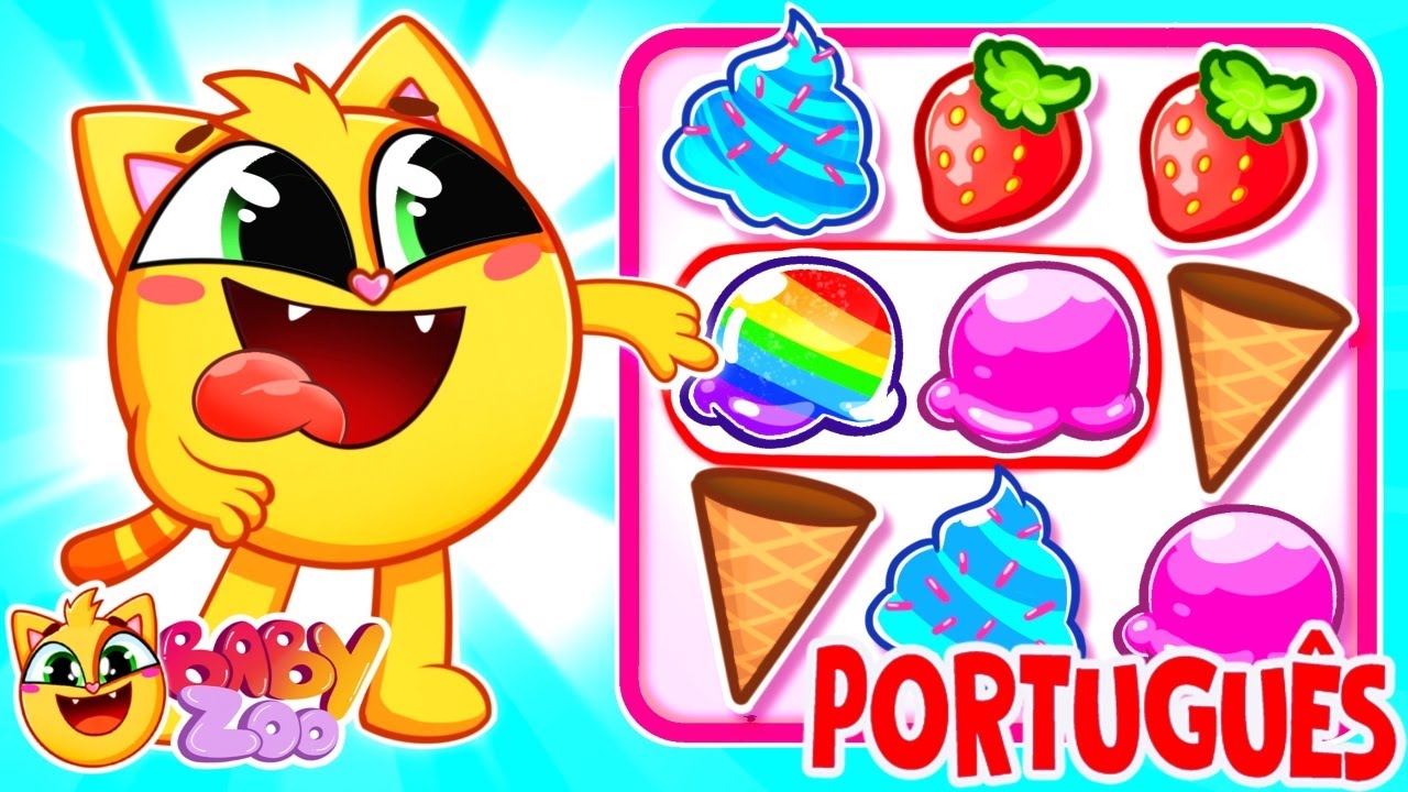 Canção da comida deliciosa | Livestream 😻🐨🐰🦁🐵 por Baby Zoo