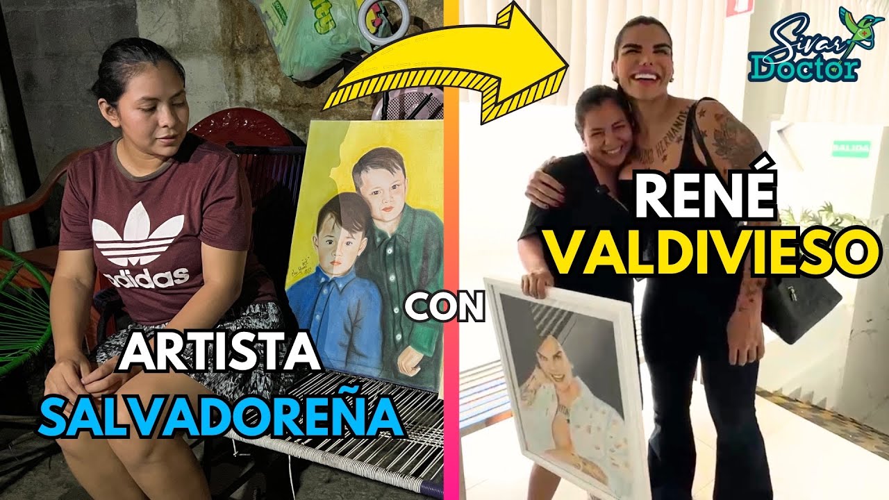 ARTISTA SALVADOREÑA IMPACTA a RENÉ VALDIVIESO con su TALENTO