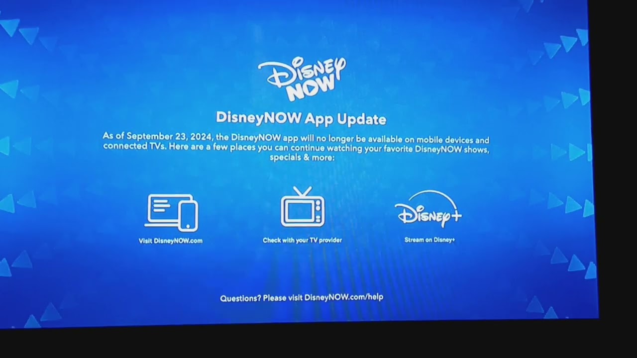 Disney Apps Will Shut Down Tomorrow