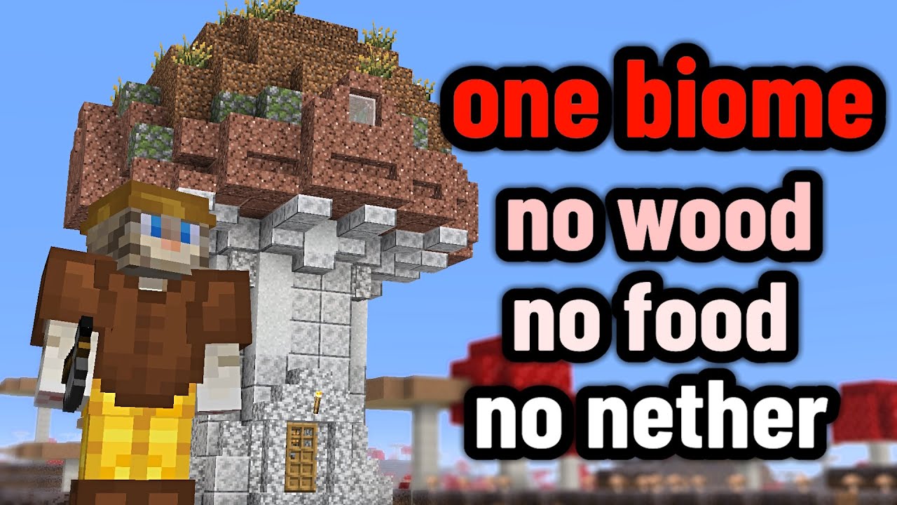 1 Builder vs. 1 Biome Worlds