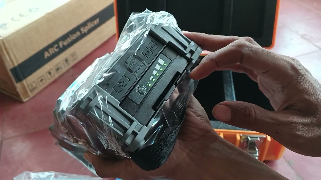 Unboxing splacer powerfull-R12 #spacer  #powerful #ftth #youtubeshorts  riview singkat powerfull R12