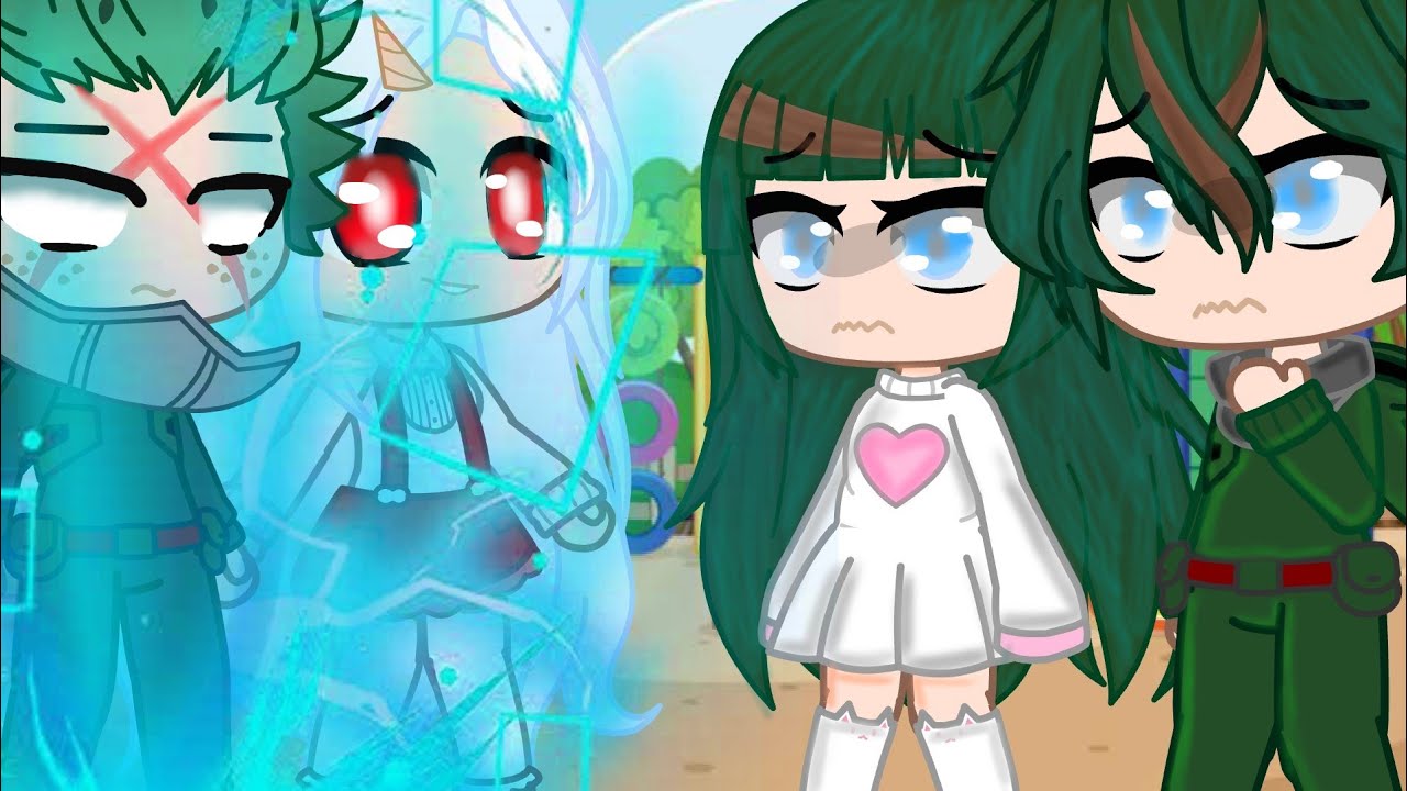 my brother is Hero deku {meme} •eri and deku•