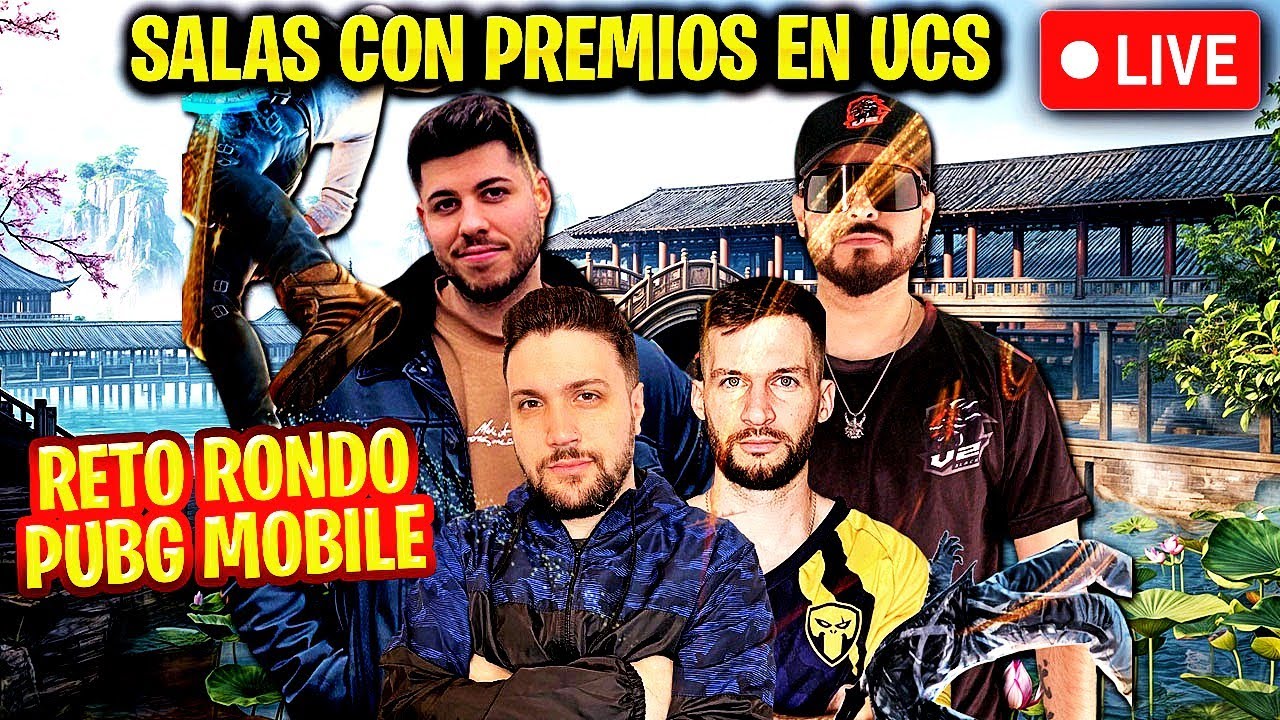 RETO en RONDO 3.7 con SALAS por UCS en PUBG MOBILE! - MATTSINLIFE, LVLLOW y ALUCARD!