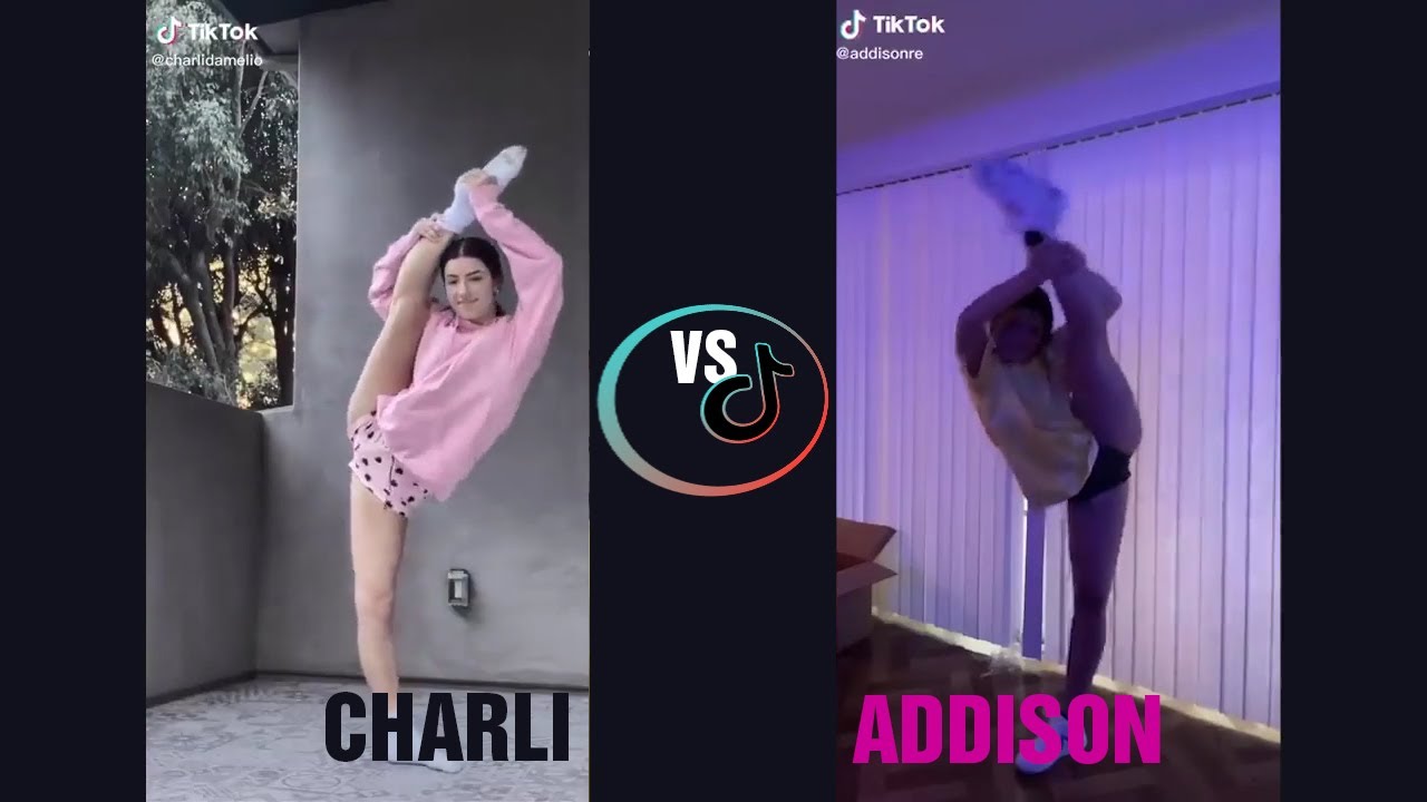 Charli D’amelio Vs Addison Rae TikTok Dances Compilation July