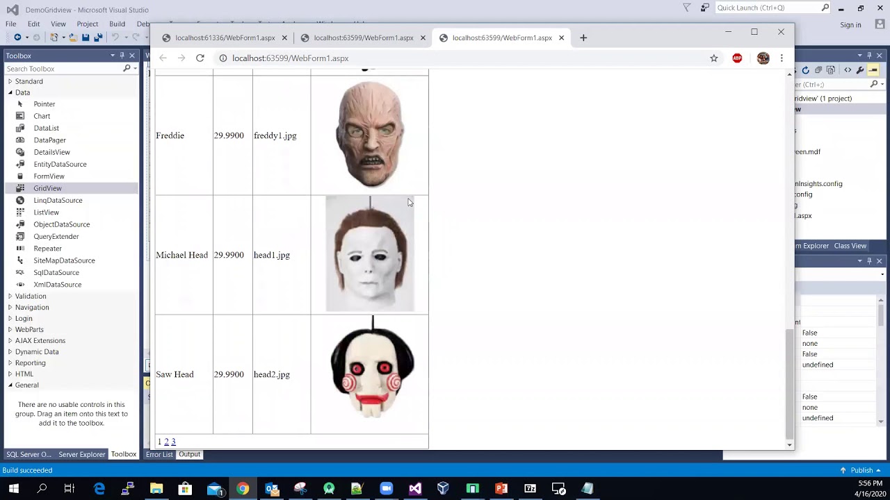 Asp.Net - Gridview control with images/thumbnail size