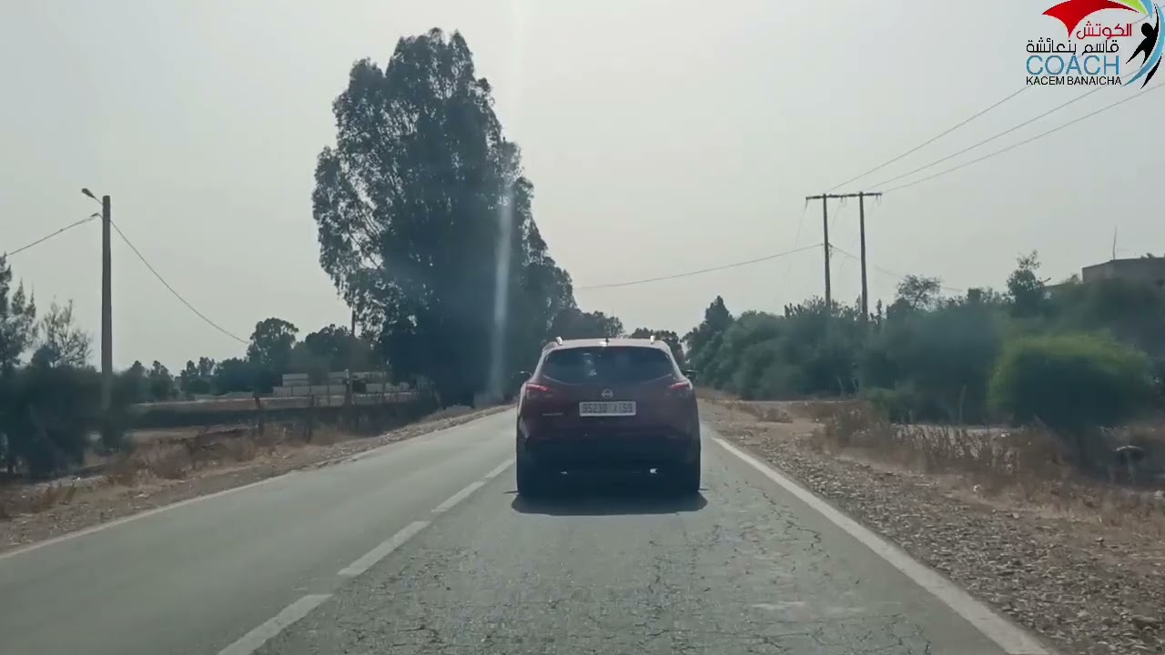 عدنا إليكم من جديد إخواني أخواتي المتابعين ......طريق شاطئ مولاي بوسلهام..الجزء الأول .
