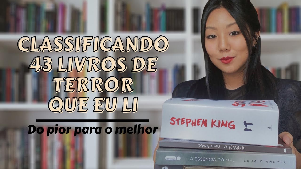 43 LIVROS DE TERROR que já li: classificando do pior para o melhor