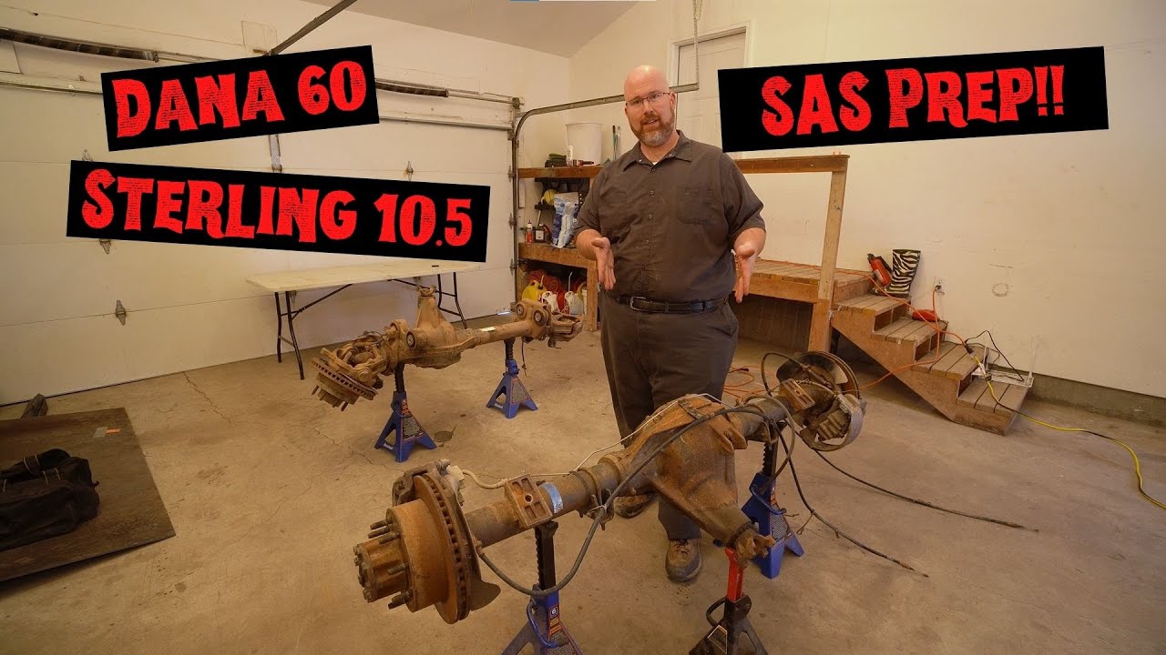 Подготовка SAS для Super Duty Dana 60 и оси Sterling 10.5 // Замена неразрезной оси FJ Cruiser!!