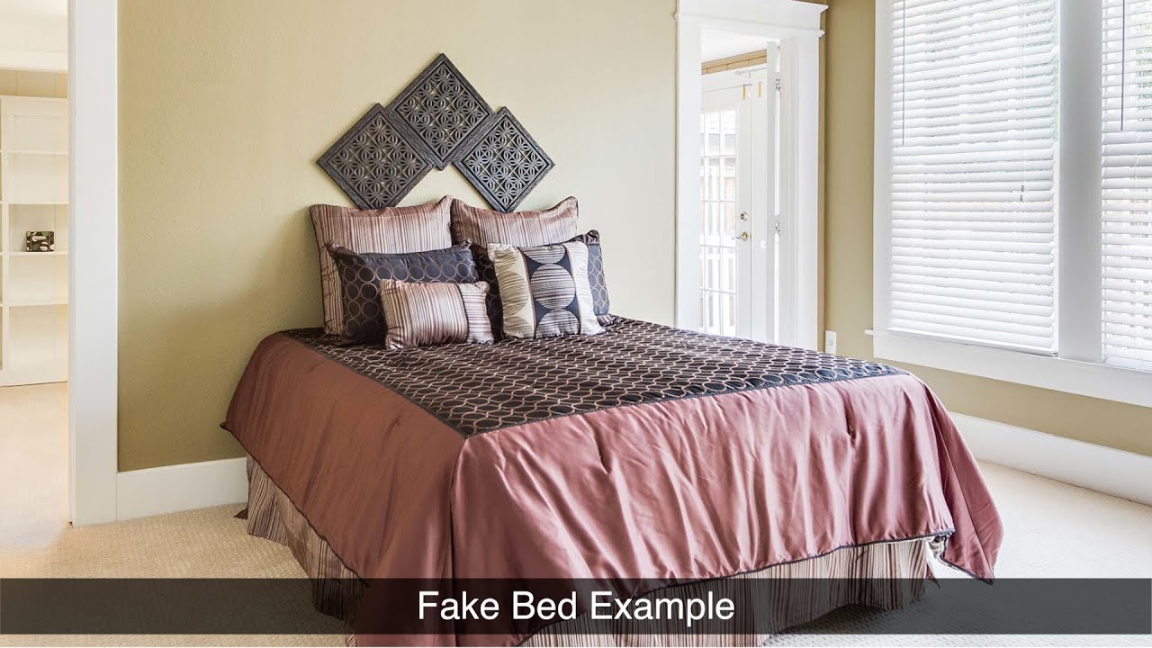 Faking It In Bed - Home Staging