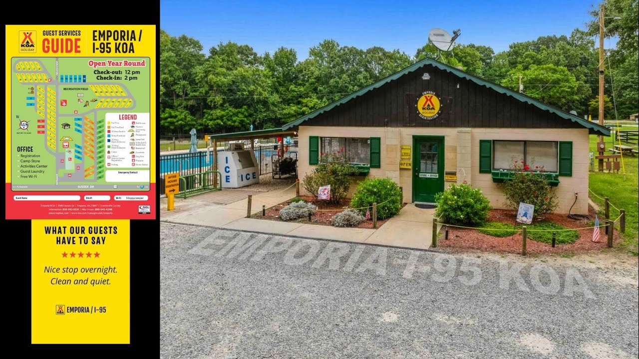 Campground Review: Emporia I-95 KOA Holiday, Emporia, VA