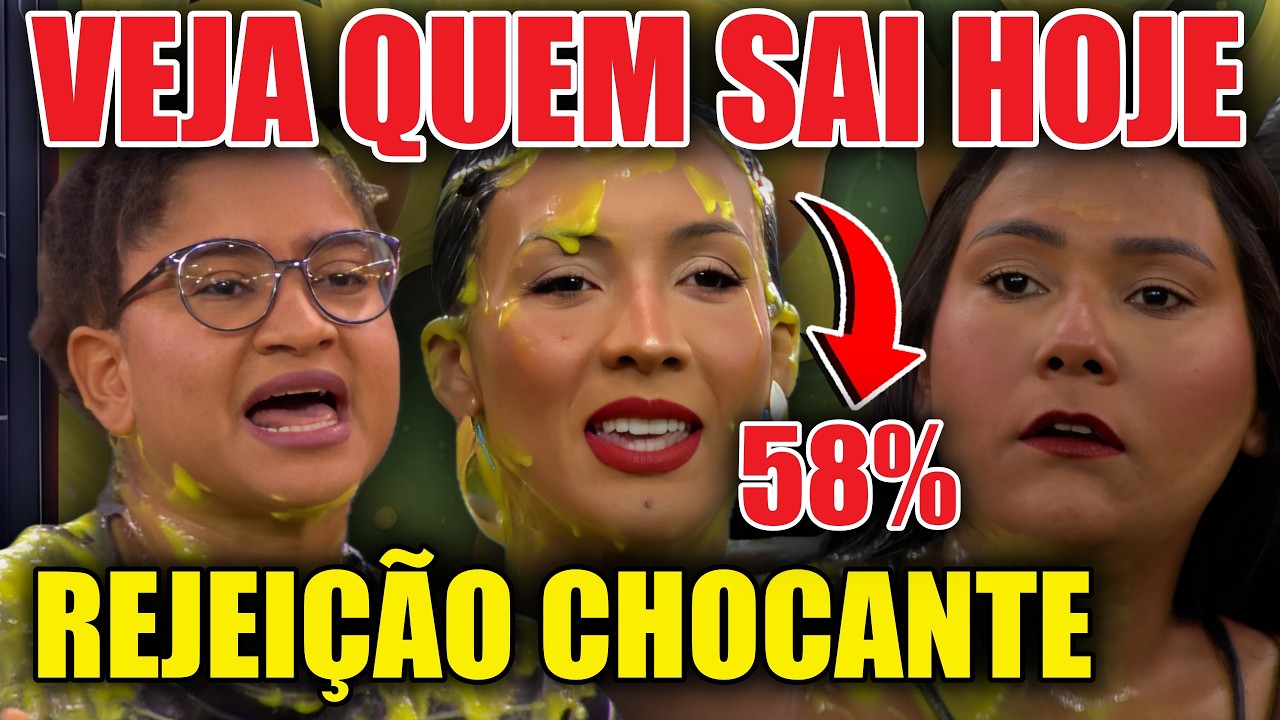 🔴ENQUETE PAREDÃO BBB26 ATUALIZADA APÓS O SINCERÃO, QUEM SAI HOJE: MAXIANE, MILENA OU CHAI? RESULTADO