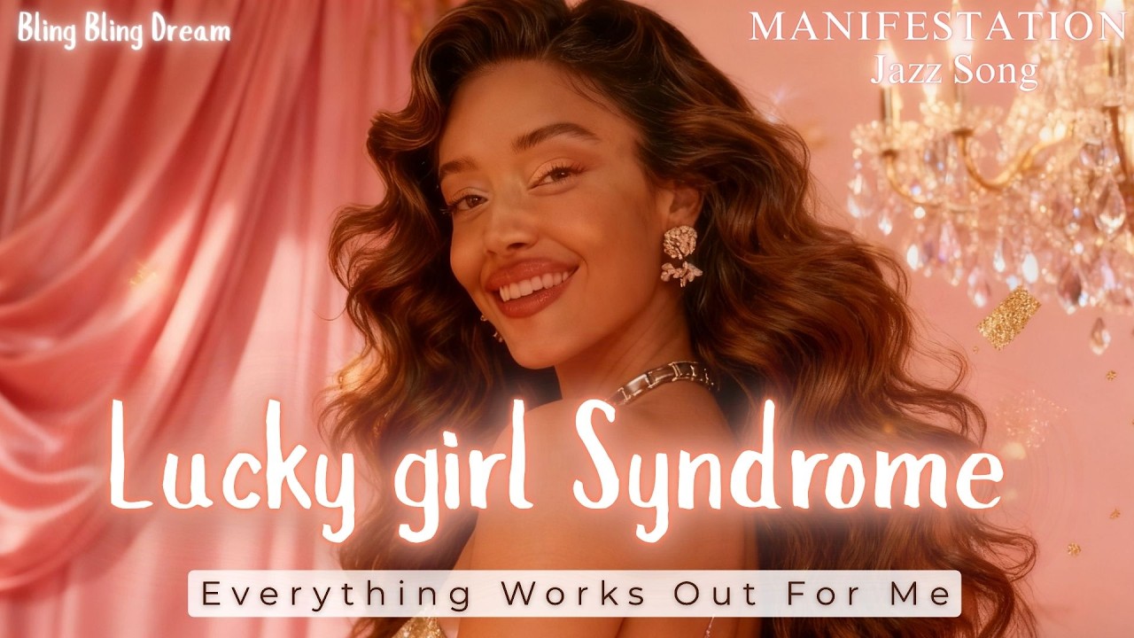 Manifestation Song ✨ Lucky Girl Syndrome 🍀  Everything Works Out For Me ✨ Jazz Affirmation Song