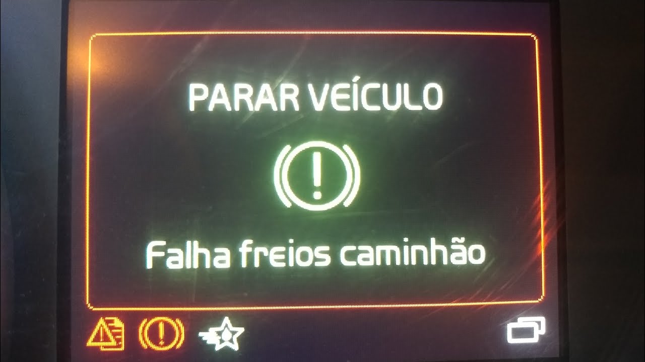 Falha freios caminhão - Volvo FH 4 (2019)