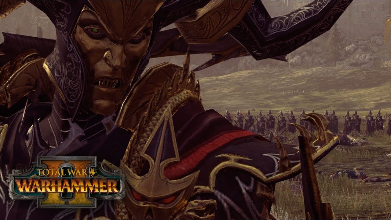 Total War: Warhammer 2 - Dark Elves vs High Elves (Indypride) - Online Battle 01