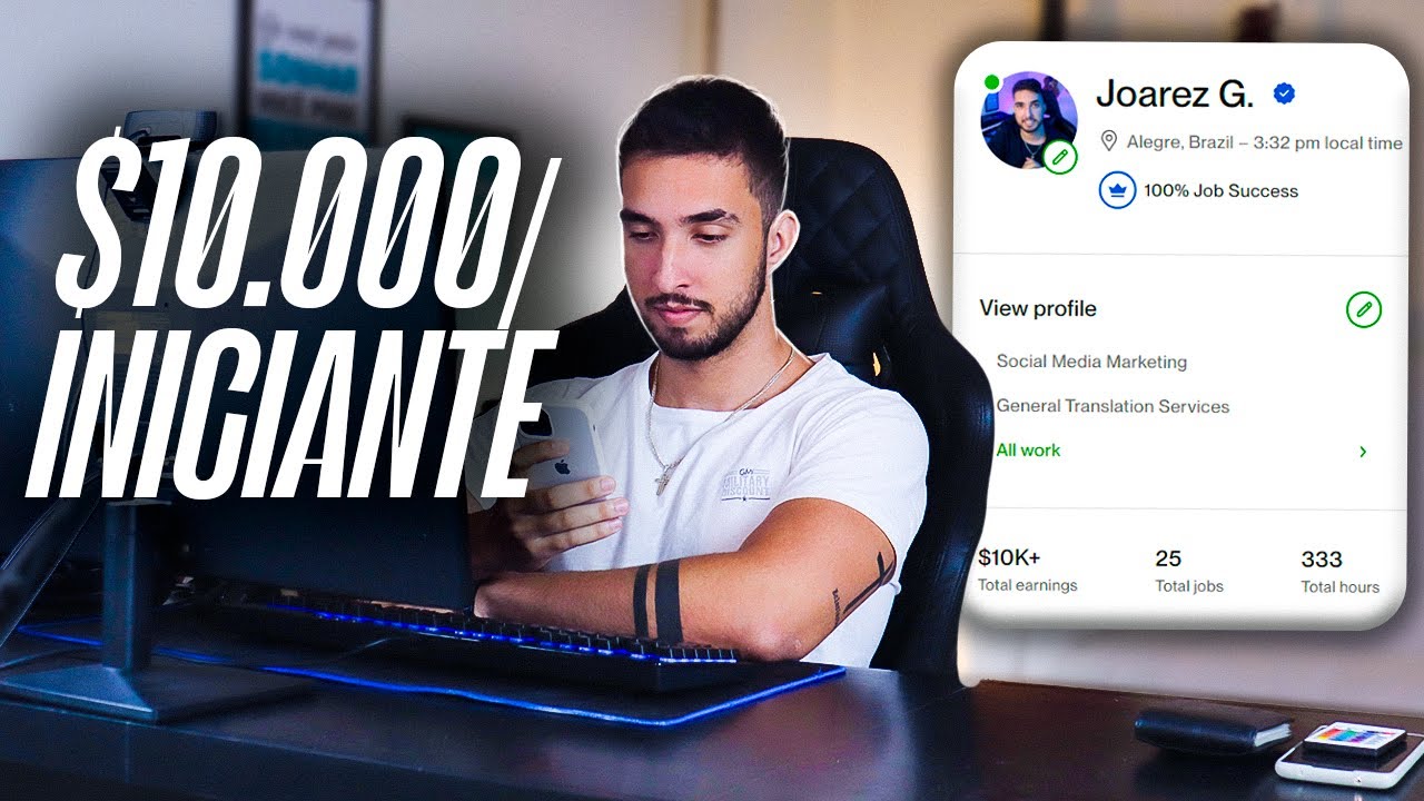 Como Fiz Mais de $10.000 na Upwork Sendo um Iniciante (2025).