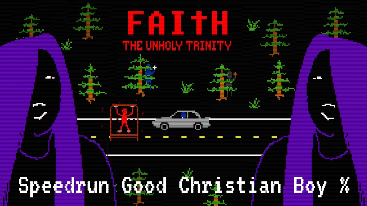 FAITH - Good Christian Boy GCB% Speedrun - All Good Endings (No Damage) - 