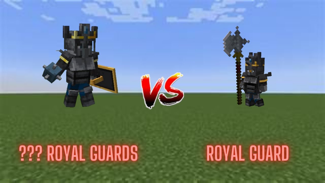 How many Royal Guards (Dungeons Mobs) can kill Royal Guard (Illager Additions)