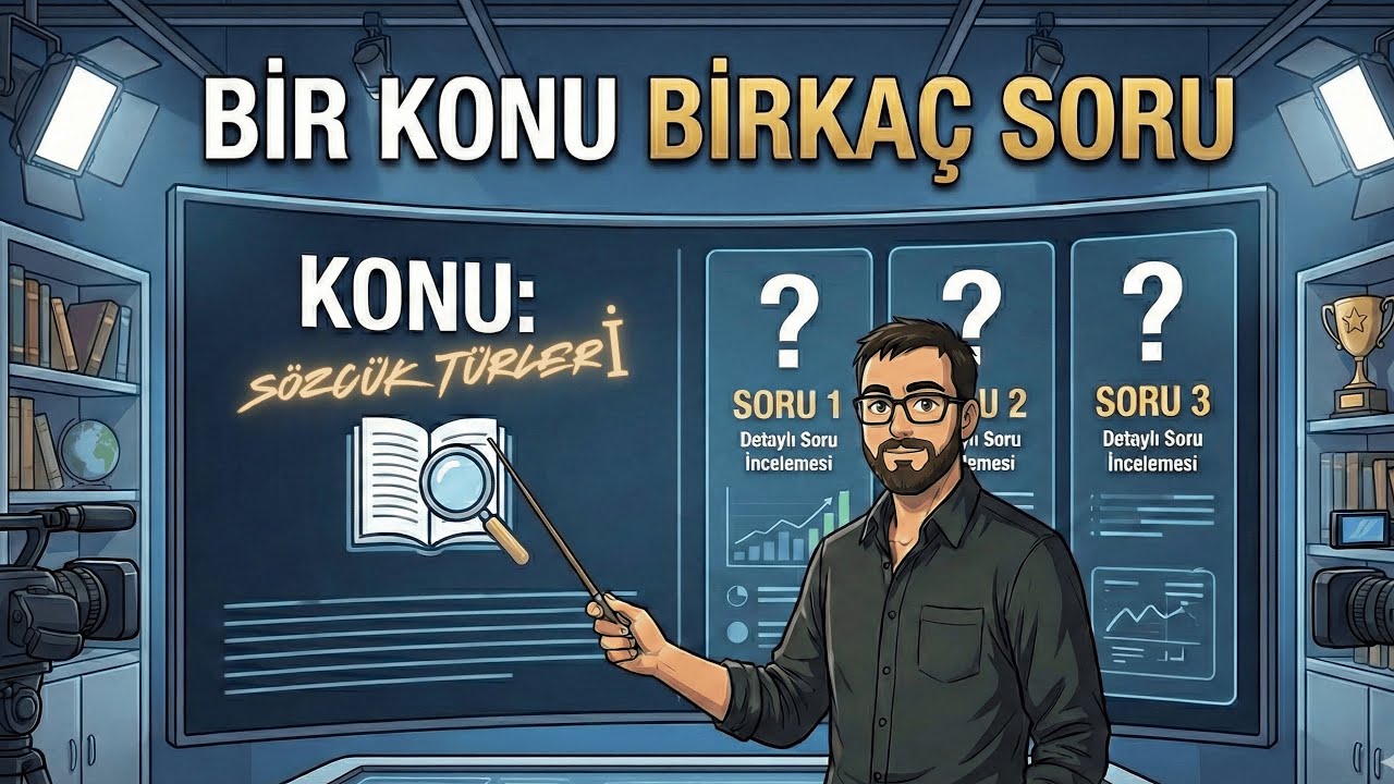 Bir Konu Birkaç Soru: Fiiller (Eylemler) ve Ek Fiil | Konu Özeti ve Kritik Sorular