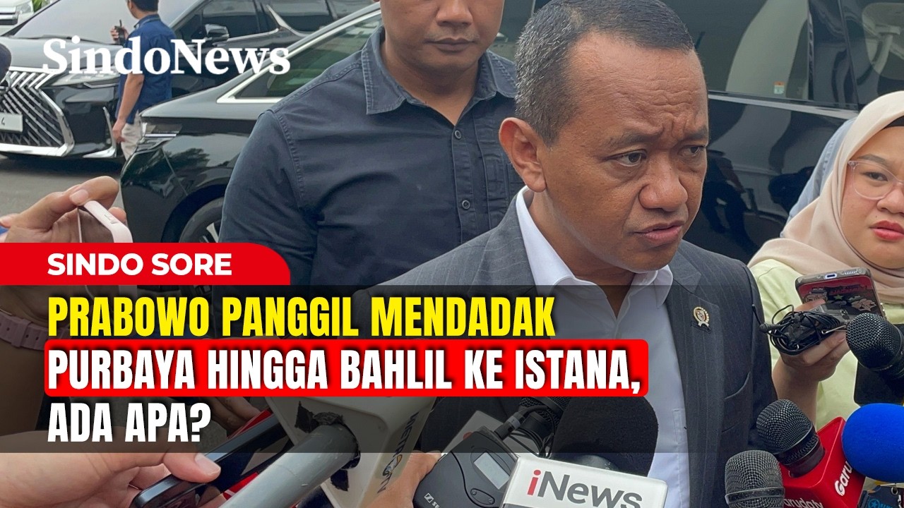 Prabowo Panggil Mendadak Purbaya hingga Bahlil ke Istana, Ada Apa? | Sindo Sore | 11/02