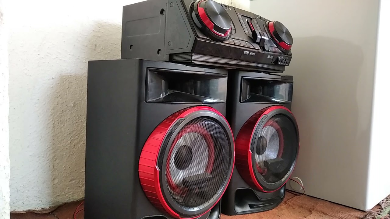 LG XBOOM CJ87-bass test!!