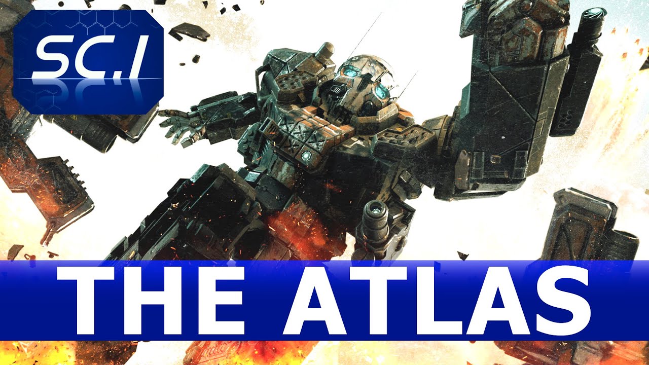 АТЛАС | Лицо франшизы и САМЫЙ МОЩНЫЙ мех из когда-либо созданных | Battletech Lore