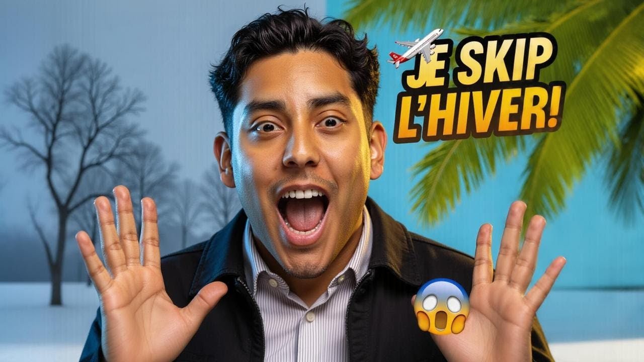 Je fuis l’hiver au Québec pour le Guatemala! 🌴❄️