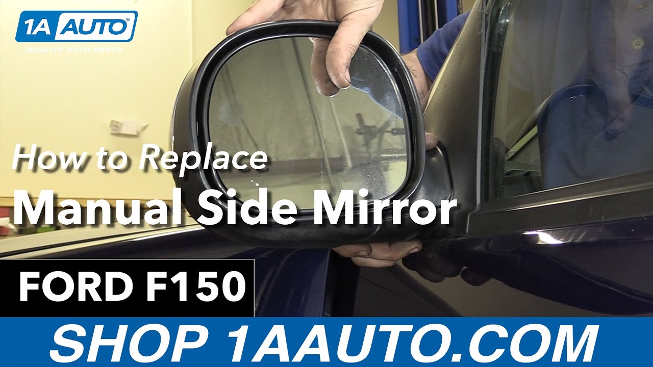 How To Replace Manual Side Mirror 97-04 Ford F-150