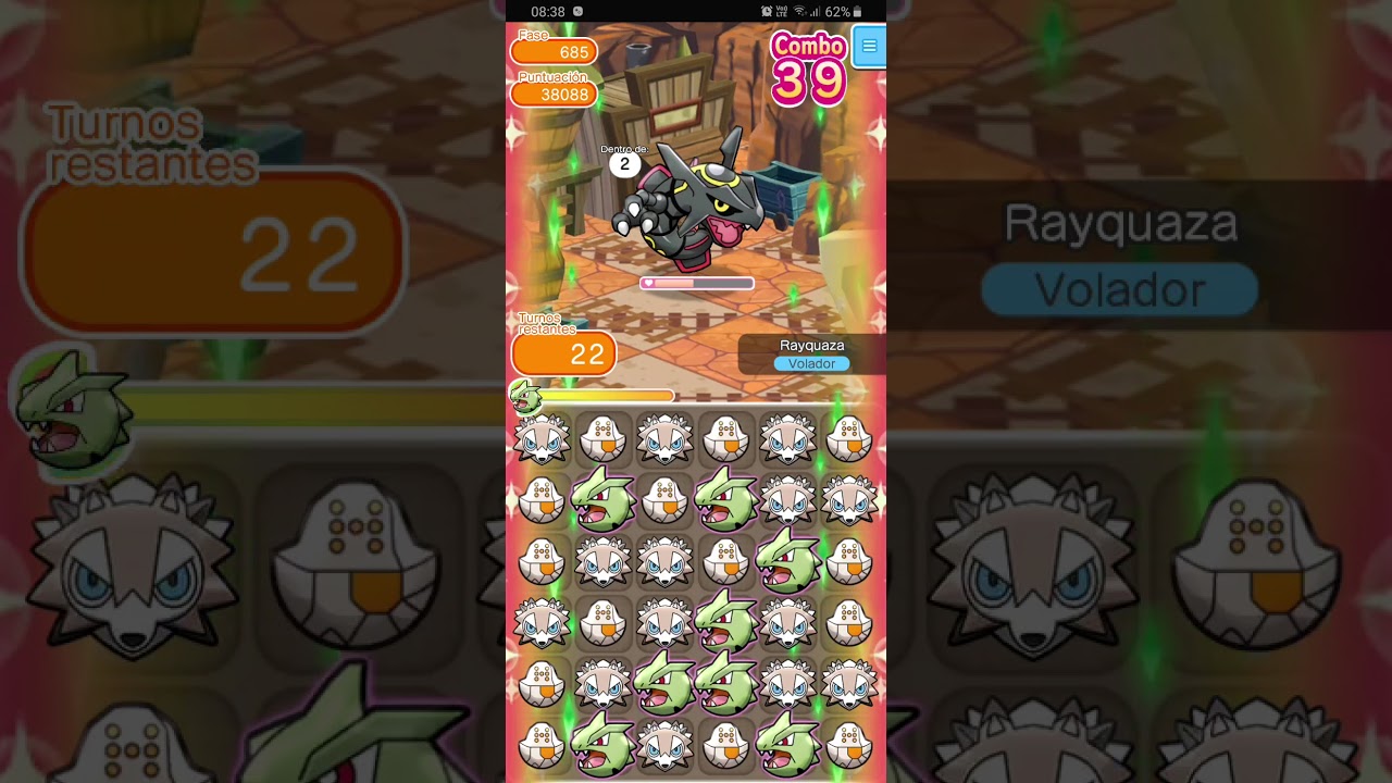 Rayquaza Shiny Pokemon Shuffle