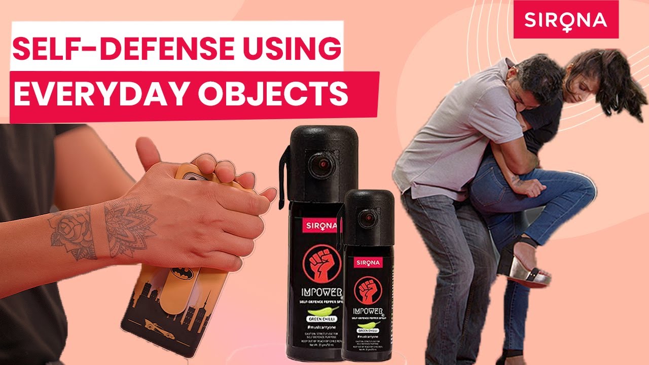 Self-defense using everyday objects | Impower by Sirona | Chapter 2 | Sirona Hygiene