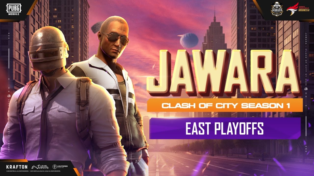 PUBG MOBILE Jawara Clash of City Season 1 | East Playoff