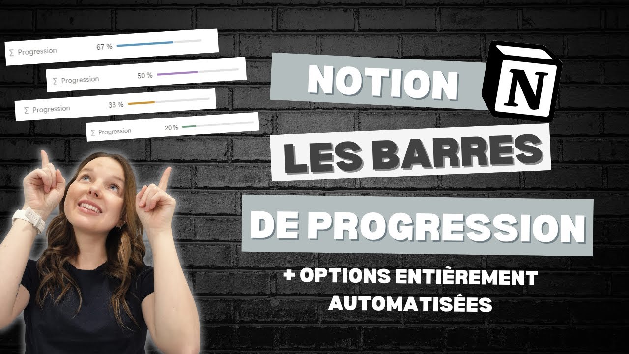 Tutoriel Notion: Les barres de progression [+ enti&egrave;rement automatis&eacute;es et faciles]