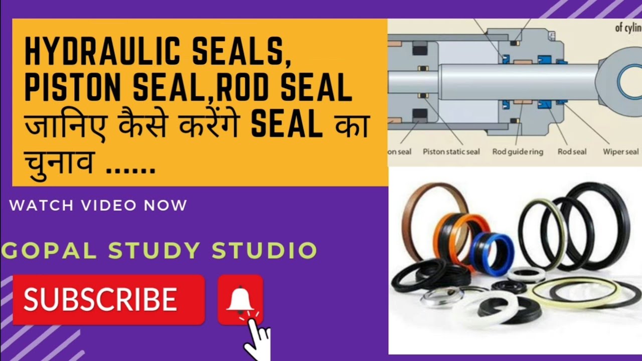 what is hydraulic seals? types of seal