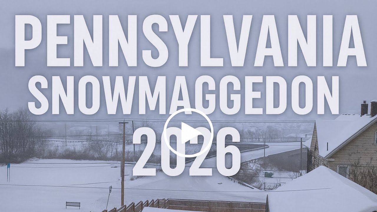 Pennsylvania Snowstorm  Live
