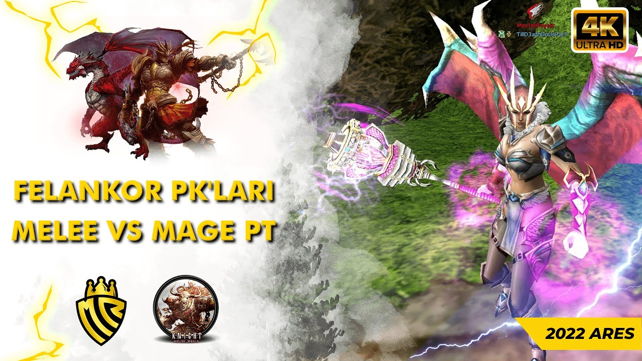 Melee Ruhlu Tek Parti MAGE PK - Felankor PK’ları & Melee x Mage VS'leri