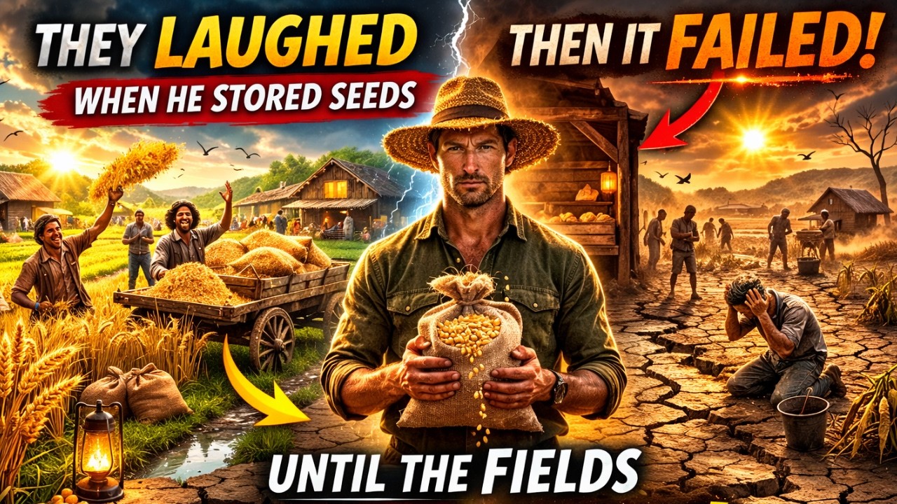 He Stored Seeds While Everyone Celebrated and When the Rains Stopped He Was Their Only Hope