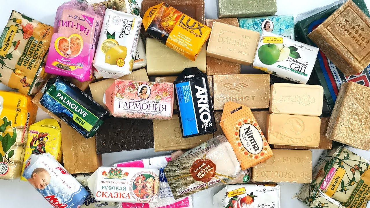 ASMR soap opening HAUL. Unpacking soap. Распаковка мыла.