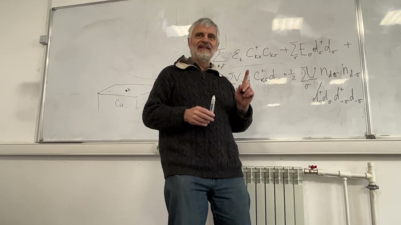 Статфиз. Лекция 2.2. Модель Андерсона в приближении среднего поля