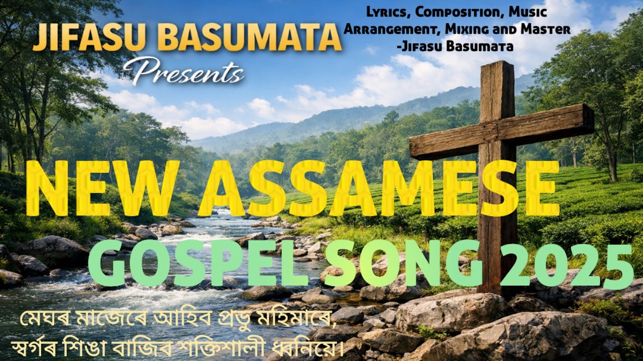 Meghor majere ahibo Probhu||NEW ASSAMESE GOSPEL SONG 2025|| Lyrics & Composition -JIFASU BASUMATA 