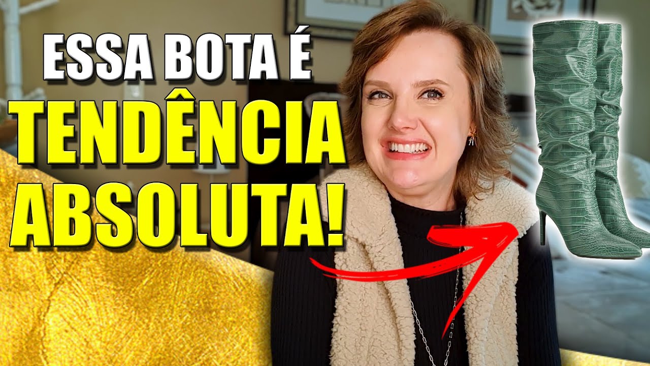 Slouch Boots | A Tend&ecirc;ncia Absoluta | Cal&ccedil;ados Femininos | Botas Femininas