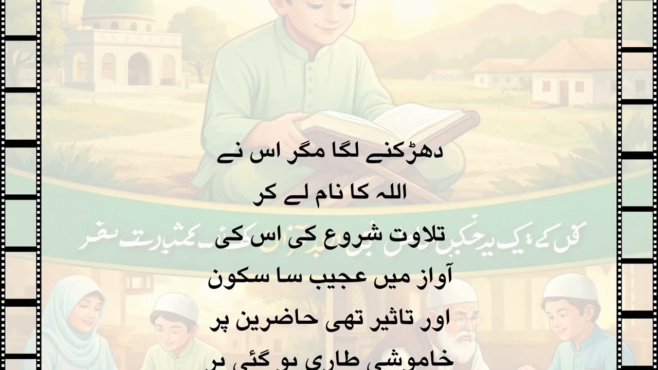 قرآن پڑھنے والا احمد | روزانہ تلاوت کا شوق   یہ سبق آموز اسلامی کہانی بچوں اور بڑوں دونوں کے لیے ہے۔
