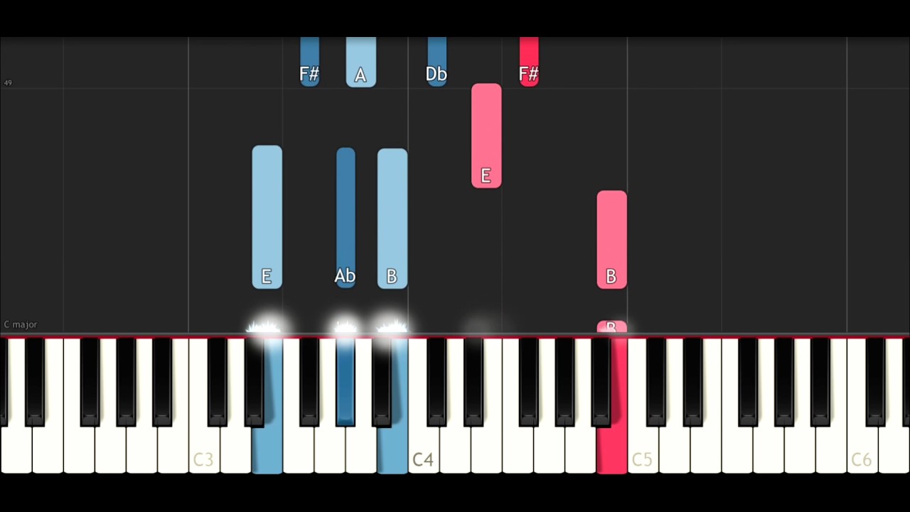 BTS - Beautiful (SLOW EASY PIANO TUTORIAL)