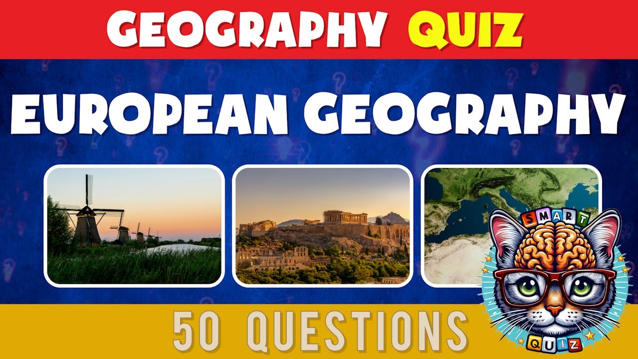 🧠 European Geography Quiz 🗺️ | Test Your Knowledge! 🌍