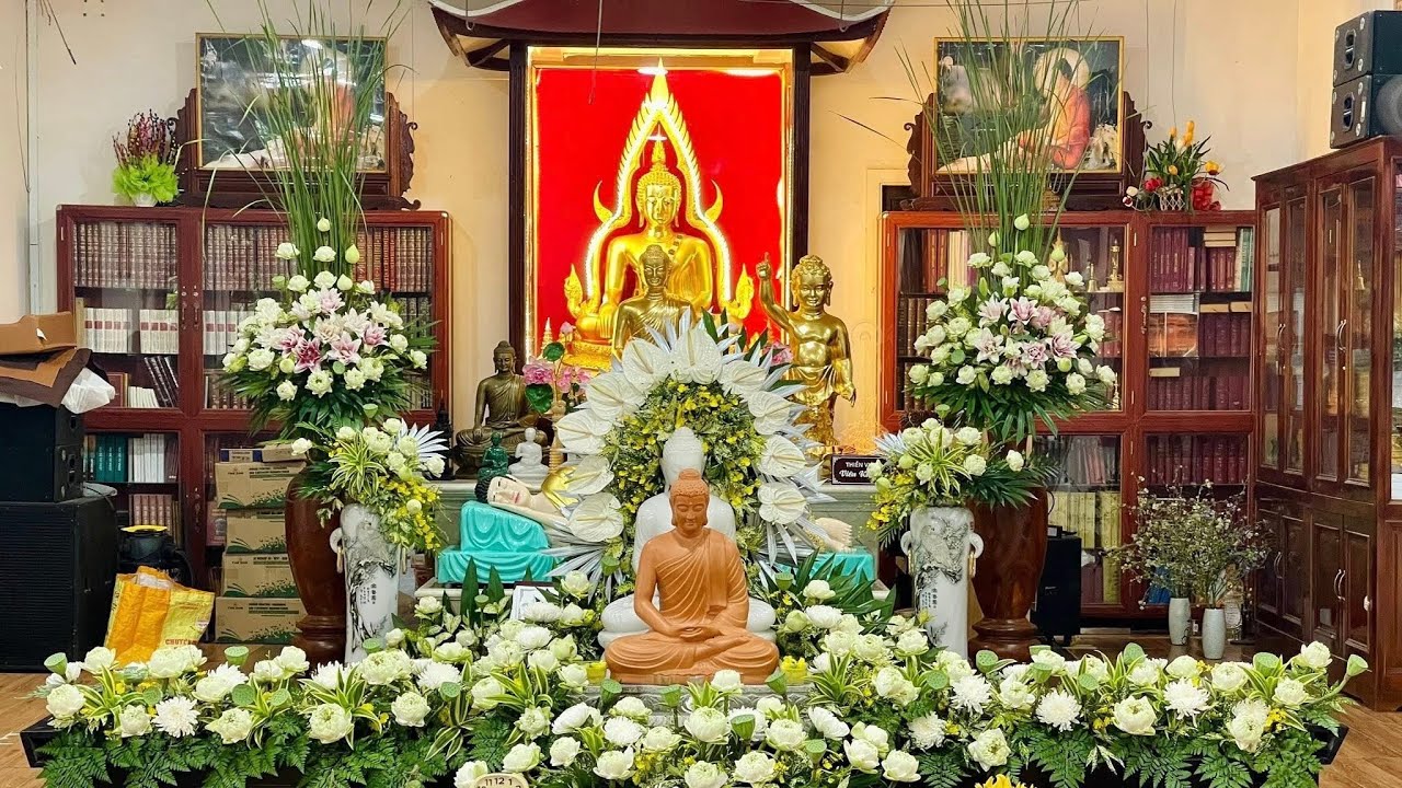 Lớp Học Kinh Tụng Theravada ( Lễ Bái Tam Bảo Buổi 2 ) . Trưởng Lão Pháp Thông